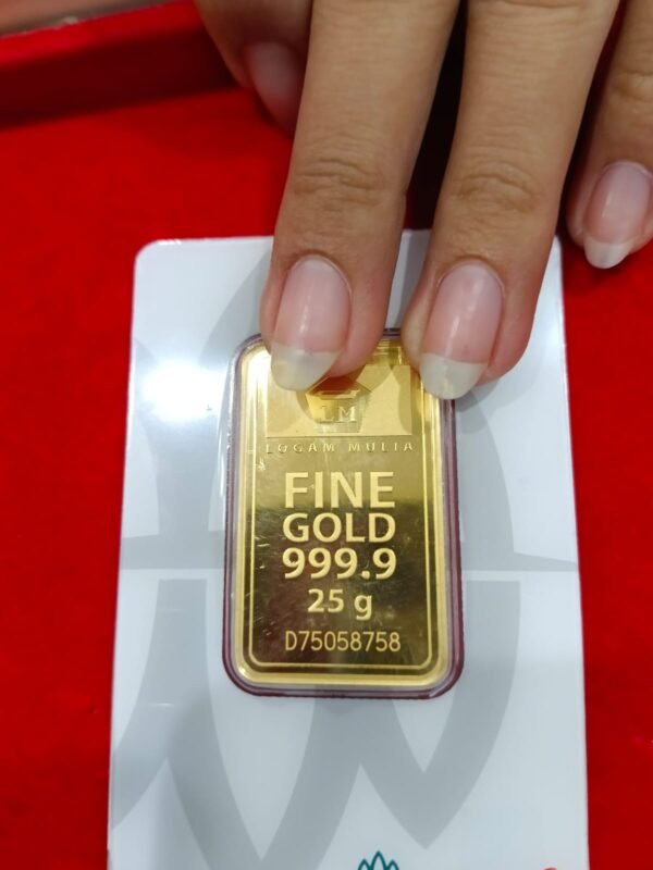 Logam Mulia Emas ANTAM - 25 Gram (CertiCard)